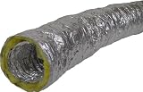 Aluflexrohr Alurohr Flexrohr Luft Schlauch Rohr Flexschlauch flexibel stabil (Therm. isoliert 5m / 10