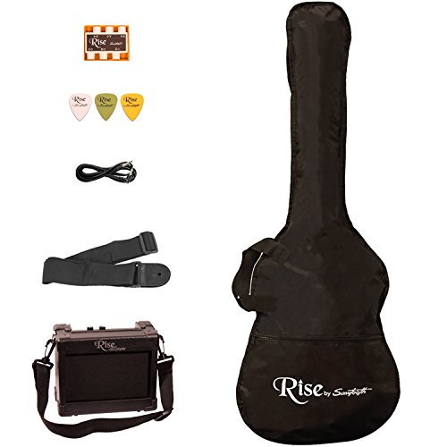 Rise by Sawtooth ST-RISE-ST-BLK-KIT-1 Pack guitare électrique Noir - Les Beatles, Paul McCartney, John Lennon, RIngo Starr, George Harrison Rise by Sawtooth ST-RISE-ST-BLK-KIT-1 Pack guitare électrique Noir – Image 8