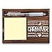 Caregiver Appreciation Gifts, Thank You Gift for Caregiver, Office Coworkers Staff Appreciation Gifts, Sticky Note Holder Wooden Notepad & Pen Holder 6.5" x 4.7" - FTA277