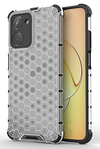 Image of Glasgow Back Case Cover Designed for [ Realme 10 4G ] (Stylish Look | Shock Proof) - Transparent