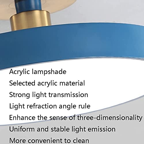 Plafonnier LED Dimmable Rond Résout le Manque de Lumière dans le Dressing