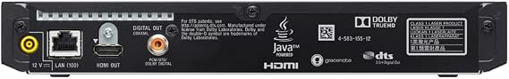 Blu-ray Player Compatible with Sony BDPS1700K MULTIREGION Blu-ray Region A, B & C - DVD Regions 1-8 BDPS1700 BDP-S1700