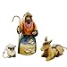 Jim Shore Shepherd & 2 Animals Hanging Ornaments