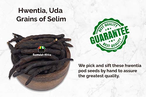 UDA, Hwentia, Grains of Selim, Xylopia Aethiopica, Uda seed, Uda spice, diarr, African Spices, African food (100g)