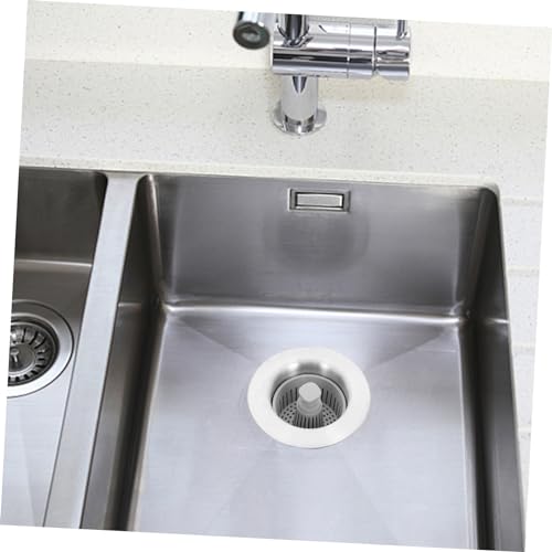 Colador para fregadero de cocina de acero inoxidable y ABS miniatura 3