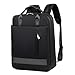Produktbild DGDHSIKG Herrenrucksack  Diebstahlschutzbeutel Reiserucksack Damen Large Capacity Business USB Charge Herren Laptop Rucksack, schwarz, 15.6