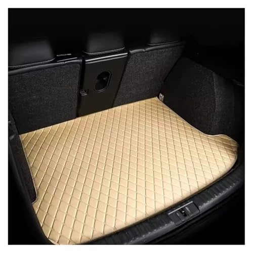 Tapis de coffre voiture cuir beige W245 Classe B 2009-2011