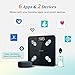 Etekcity Smart Scale for Body Weight, FSA&HSA Eligible, Bathroom Digital Weighing Scale with BMI, Body Fat, Muscle Mass, Accurate Bluetooth Home User Health Equipment Sync Apps