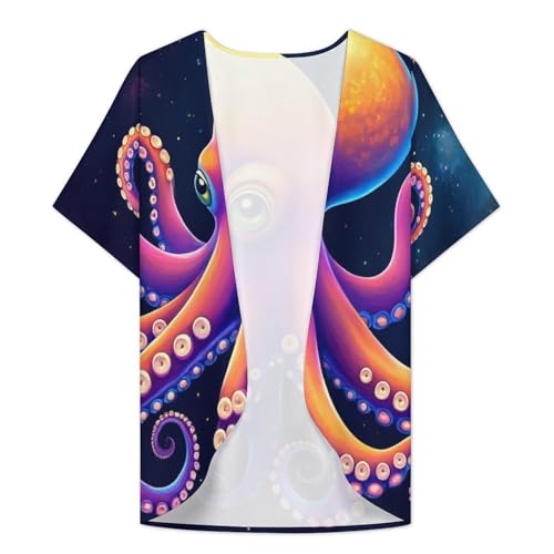 2025 Women's Boho Chic Layering Cardigan Open-Front Half Sleeve Sweater Tops3