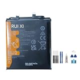 Tension : 3,91 V RUI XI Batterie compatible pour Honor Magic 5 Pro HB536880EHW 5100mAh 3.91V Batterie Téléphone