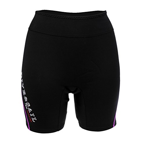 SM SunniMix Mallas de Natación de Neopreno Pantalones de Buceo 1.5 Mm Neopreno Natación Piragüismo Pantalones Cortos de Surf para Mujeres Hombres   Seleccio   M
