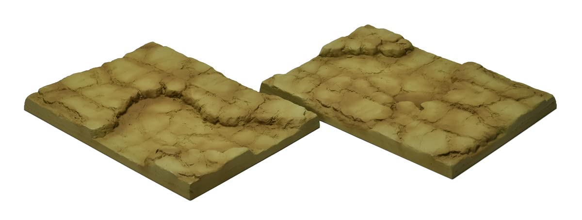 Tomytec GeoColle Diorama Base Wilderness Set of 2