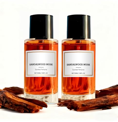 Sandal Musk No.1 Mirage Parfüm mit Edp Duftölanteil Vanilla Wood Original Aroma Öl Amber Saffron Parfüm mit Duftölanteil Elegantes Eau de Toilette (50ml 2)