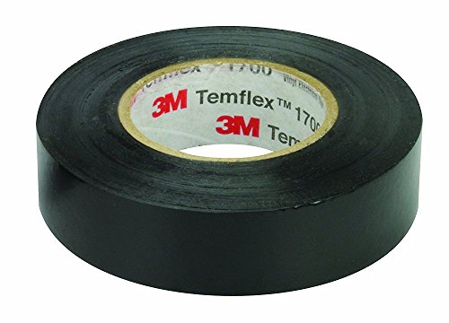 3M Temflex 1700 Electrical Tape 60 Feet, 3 Sets (10 Rolls)