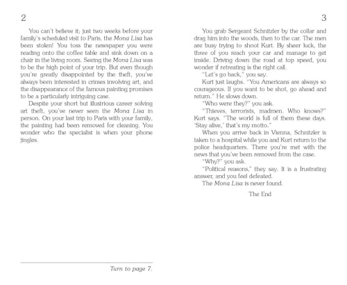 The Mona Lisa is Missing (Choose Your Own Adventure) - Image 3