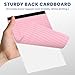 Ciphyfee 6pcs Small Note Pads, Pink Notepads 5x8 College Ruled Notebook, Writing Pads 5 x 8, Legal Pads, Pad Paper Perforate Notebooks for Work, Message, School, Office Supplies,30 Sheets/Pack