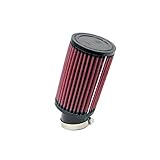  K&N RU1460 KFZ und Motorrad Luftfilter, 70-mm-Anschluss
