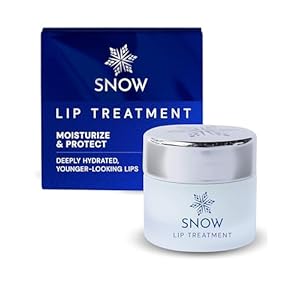 Snow Rejuvenating Lip Treatment with Hyaluronic Acid | Deeply Hydrating Lip Balm for Youthful-Looking Lips | Moisturizing Lip Balm for Chapped Lips | Nourishing Lip Moisturizer for Soft & Supple Lips