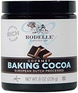 Rodelle Gourmet Baking Cocoa, 8-Ounce (Pack of 2)