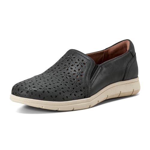 Cobb Hill Lenoir Women's Slip On, 5 C/D US, Black Leather