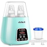 【Natürlicher Dampfsterilisator】 Es kostet ein paar Minuten, um schnell zu dämpfen. Der Sterilisator schützt Ihr Baby vor bösartigen Keimen und schädlichen Bakterien in Babyprodukten wie Milchflaschen und Saugern