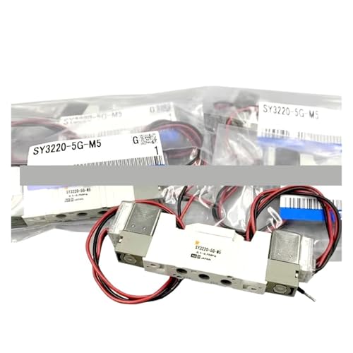 Électrovanne SY3220-5LO-M5 pour stopper les fuites d'air et pannes de machine