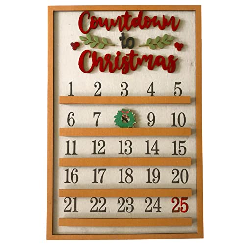 ホームクリスマス木製アドベントカレンダー,テーブル ホリデ