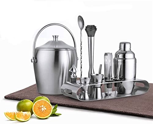 Kit Bartender con Coctelera y Accesorios de Acero Inoxidable miniatura 4