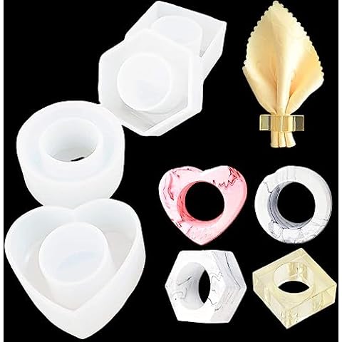 iSuperb Silicone Moulds for Resin Napkin Rings Cover