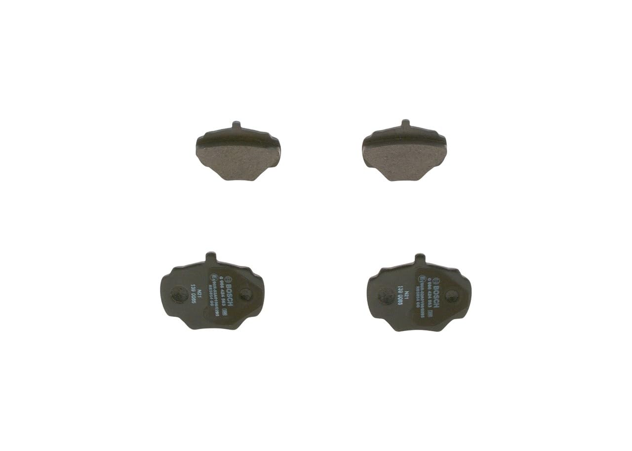 Bosch BP1484 - Pastiglie Freni Auto, Asse Anteriore - Qualità Bosch - Riduzione del Rumore e della Polvere - Certificazione ECE-R90 - Senza Rame - 1 Confezione da 4 Pastiglie