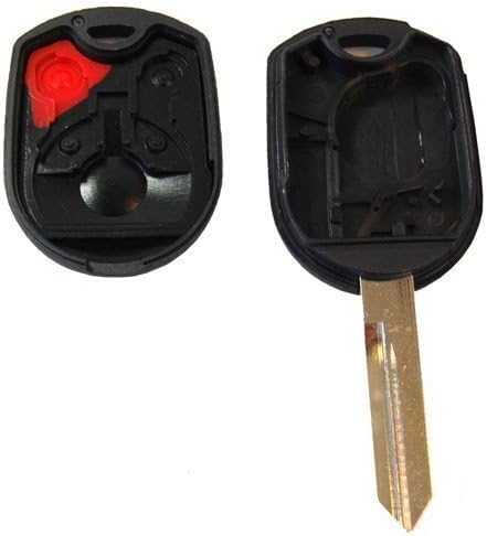 Carcasa para llave remota de 4 botones compatible con Ford Edge, Fusion y Taurus 4