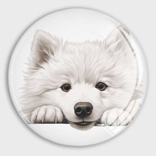 Aimants de réfrigérateur Samoyed pour organiser vos notes de bureau