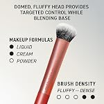 Real Techniques 6 Piece Everyday Essentials Makeup Brush Set, Includes 4 Brushes & 2 Makeup Sponges, For Foundation, Blush, Bronzer, Contour, Eyeshadow, & Powder, Travel Gift Set, Cruelty-Free & Vegan - Image 4