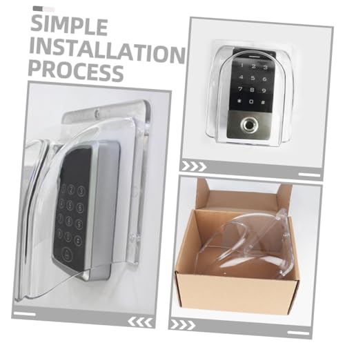 Timbre exterior protectora impermeable de 2 piezas antiimpactos de puerta 5