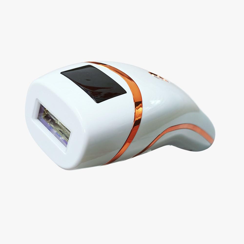 Epilatore Luce Pulsata oltre 999.900 flash, Epilatore Laser per HR/SC/RA, con Livelli di Energia Regolabili per Viso e corpo,Luce Pulsata Uomini e Donne, Auto o Manuale (Bianco)