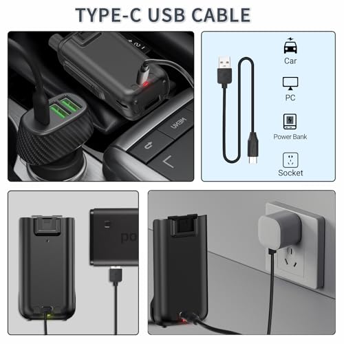 Image of BAOFENG UV-5R MINI Radio Battery UV 5R MINI Walkie Talkies with USB-C Charger for Two Way Radio (2 Pack)