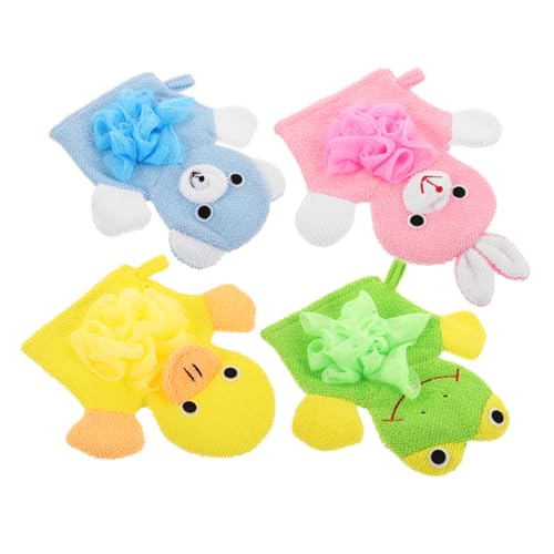Toddmomy 4 Piezas Bebés de Esponja Suave Cuidado de Piel del Recién Nacido y Niñas
