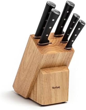 Tefal Ice Force K232S574 6-delige set: 5 roestvrijstalen messen +...