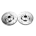 Power Stop JBR1546XPR Evolution Performance Drilled, Slotted?& Plated Front Brake Rotor Pair