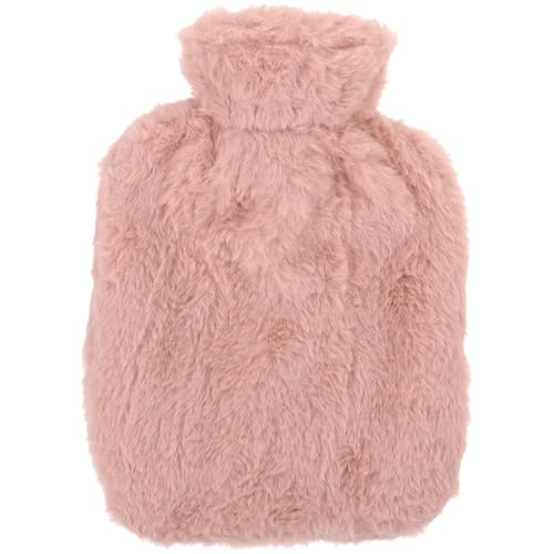 SEWOART 1 Set Fabric Pink Plastic Hot-Water Bag Tiny Water Bag Christmas Hot Water Bottle Feet Warmers