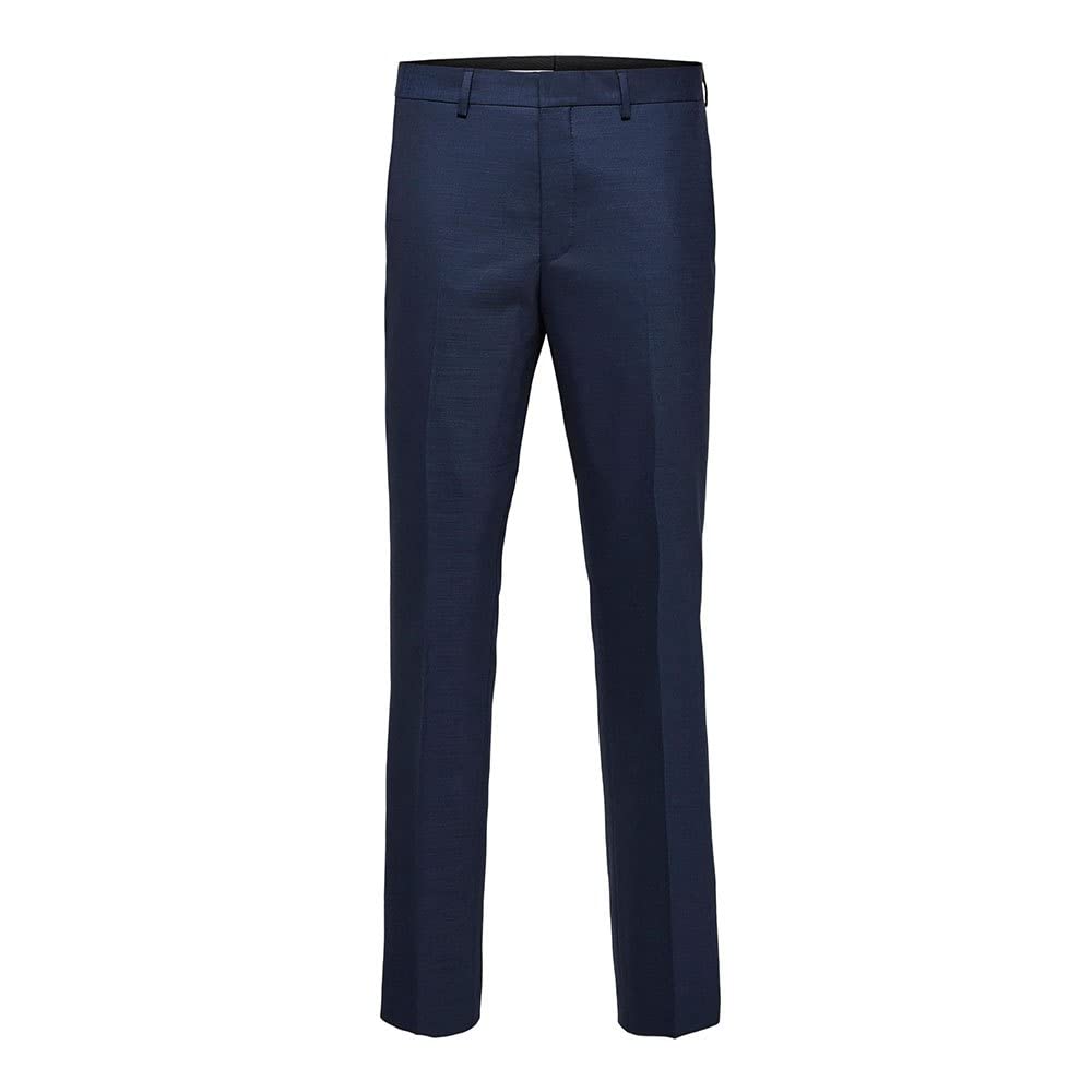 SELECTED HOMME Slhslim-mylostate Dk Blue TRS B Noos Pantaloni Eleganti Uomo