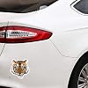 2 Stuks Dier Persoonlijkheid Tijger Hoofd Pvc Decal Auto Sticker Waterdicht Accessoires 14 Cm * 14.2 Cm Laptop Koffer Truck auto Decal Auto Stickers