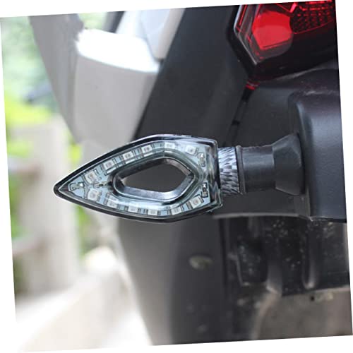 RUNROTOO 2Pcs Luzes De Sinalização De Motocicleta Luzes De Corrida Durante O Dia