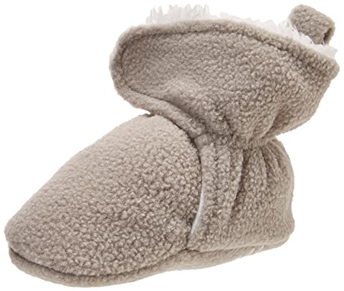 Image of Hudson Baby Unisex Baby Cozy Fleece and Faux Sherpa Booties