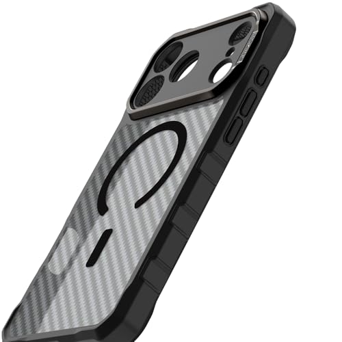 Coque iPhone 17 Pro MagSafe antichoc noire fine pour protéger votre mobile au quotidien