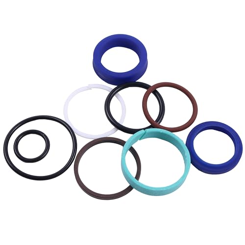 Image of 7J266-63400 Front Loader Boom & Bucket Cylinder Seal Kit Compatible with Kubota L2800DT L2800F L3400DT L3400F L3700SU L3130DT L3130F L3430DT