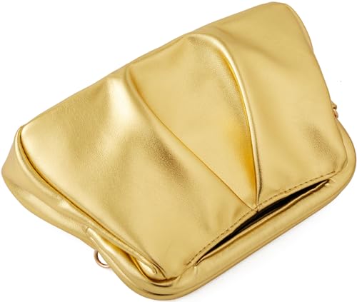 Image of Evening Bag Clutch Purse for Women Top-handle Clutch Bag Detachable Chain Crossbody Bag Party Wedding Handbag
