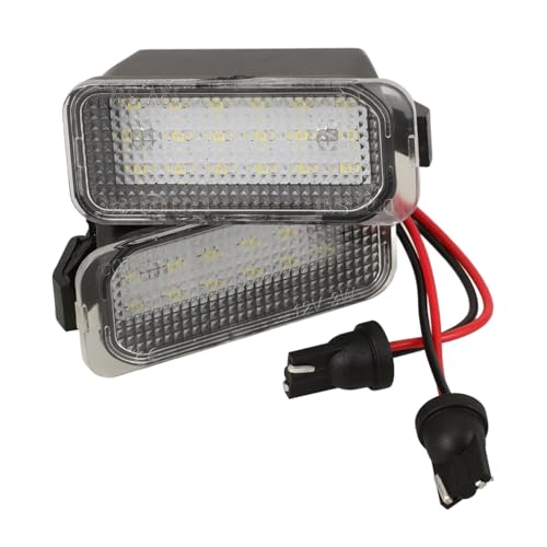 Luz matrícula coche LED Alipis accesorios para camioneta piloto trasero iluminación matrícula