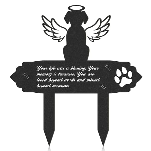 Rngmsi Hundefriedhof Grab Gartenpfosten Metalldekoration