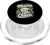 Photo Gallery matcha latte queen entusiast design popsockets popgrip per magsafe Photo Gallery matcha latte queen entusiast design popsockets popgrip per magsafe